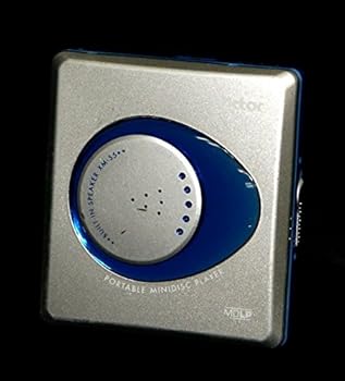 【中古】［人並み外れたに好いたらしい］Victor 優勝者 JVC XM-S5-A 青味 ポータブルミニディスクプレーヤー MDLP相応う （MD生まれ変わり専用機/MDウォークマン）