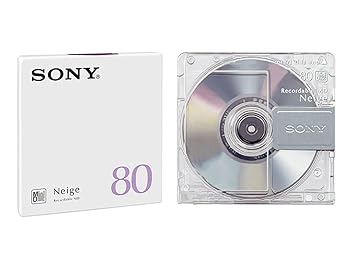 【中古】［非常に良い］ソニー ミニディスク 80分 1枚パック MDW80NED