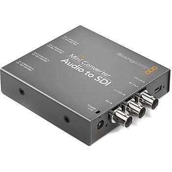 【中古】BlackmagicDesign Mini Converter Audio to SDI 2｜スカーレット2021