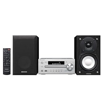 【中古】［非常に良い］ケンウッド コンパクトHi-Fiオーディオシステム Bluetooth/NFC/ハイレゾ/USB接続対応 Kシリーズ K-515-S シルバー
