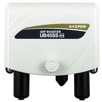 【中古】マスプロアンテナ UHF（地デジ）ブースター　電源分離型／利得切替式 SCUB45SS-P｜スカーレット2021