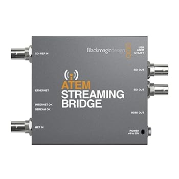 【中古】［人並み外れたに好いたらしい］【国内置き目品】 Blackmagic Design 映像媒体変換器 ATEM Streaming Bridge SWATEMMINISBPR その他-TV・オーディオ・カメラ