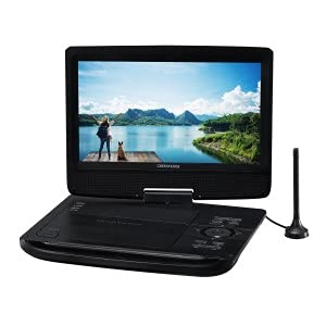 【中古】［非常に良い］グリーンハウス GREEN HOUSE ポータブルDVDプレーヤー 10.1型 液晶 GH-PDV10PT-BK