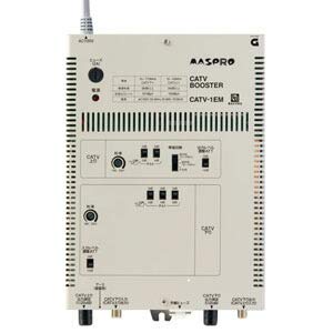 【中古】［非常に良い］マスプロ CATV・BS・CSブースター BL型 38dB型 屋内用 CATV-1EM｜スカーレット2021