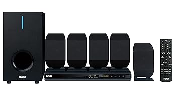 【中古】［非常に良い］Naxa Electronics ND-864 5.1チャンネルハイパワーホームシアターDVD&カラオケスピーカーシステム｜スカーレット2021