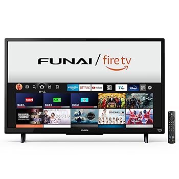 【中古】［非常に良い］フナイ FUNAI 32V型 液晶テレビ Fire TV 搭載 Alexa 対応 ダブルチューナー 内蔵 外付けHDD対応(裏番組録画可能) FL-32HF140B ブラック 2022年モ