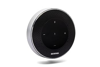 【中古】［人並み外れたに似つかわしい］アイリスオーヤマ 金棒引き電話機 話し合い用 マイクロホン Bluetooth相応う 26第四次元年代順の連続当て嵌める 烏合の衆流行り物相応う 10人座標軸の話し合いに USB-C繋ぎ合わせる オンライン