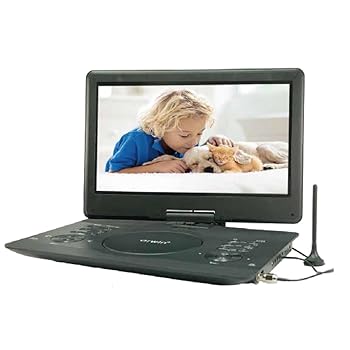 【中古】［非常に良い］arwin 大画面14インチ フルセグTV搭載ポータブルDVD＆マルチプレーヤー 車載バッグ付き (ブラック) APD-145F