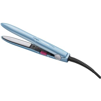 【中古】テスコム ICOTTE マイナスイオン ヘアーアイロン ブルー THS10-A