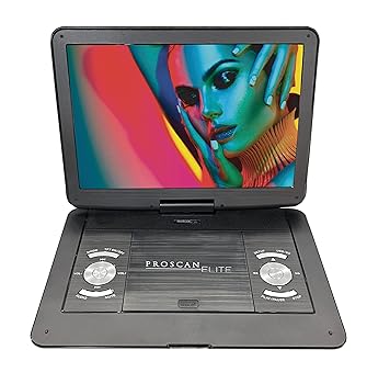 【中古】［人並み外れたに好いたらしい］Portable ヴィデオディスク Player with 13.3-Inch Swivel Screen and Built-インチ Rechargeable Battery