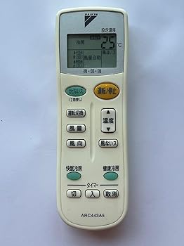 【中古】［人並み外れたに好いたらしい］ダイキン 冷房装置遠隔操作 ARC443A5