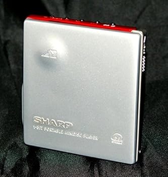 【中古】SHARP せつ然たる MD-DS8-R 赤いこと 携帯型MD電気蓄音機 MDLP相応う