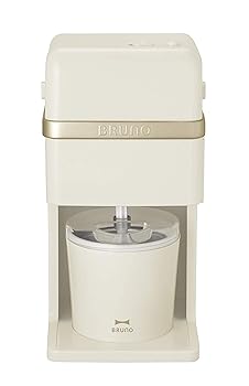 【中古】BRUNO クリーム\u0026かき氷製造業者 象牙色 BOE061-IV