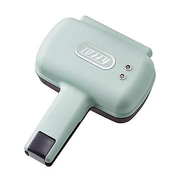 【中古】［人並み外れたに好いたらしい］【Toffy/トッフィー】 ハーフホットサンドメーカー K-HS3 ペールアクア 1枚焼き 食べ切り大いさ ミミまで焼ける カンタン レトロ 朝ごはん 休み日 モ TV・オーディオ・カメラ-その他