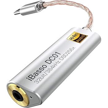 【中古】［人並み外れたに好いたらしい］iBasso Audio DC01【2.5粍平衡にする端子遣りくち】USB DACアダプター