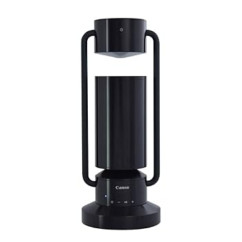 【中古】キヤノン Canon アルボス albos ライト&スピーカー ML-A (ブラック) スポットライト型アルミスピーカー Bluetooth対応/360°全方位サウンド/アル
