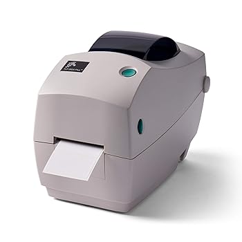 【中古】［非常に良い］Zebra 282P-101510-000 TLP2824 Plus Direct Thermal/Thermal Transfer Label Printer, Monochrome, 203 DPI, With USB and 10/100 Ethernet by