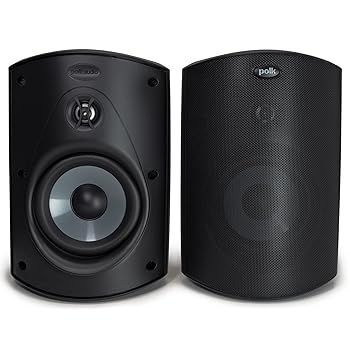 【中古】Polk Audio Atrium 5 Speakers (Pair, Black) by Polk Audio