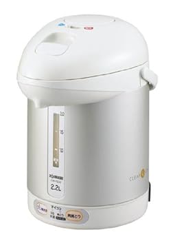 【中古】ZOJIRUSHI パソコン沸とう灯し火大気圏ポット 2.2L CW-PZ22-HH せつ然たる薄墨色