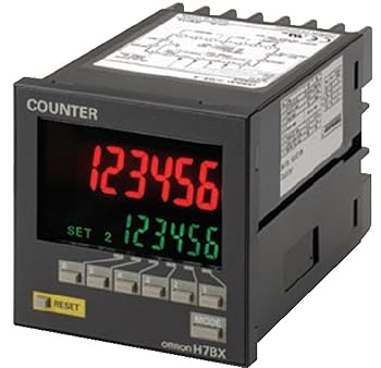 【中古】［非常に良い］オムロン(OMRON) 電子カウンタ DIN72×72 H7BXタイプ H7BX-A