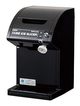 【中古】［人並み外れたに好いたらしい］中部コーポレーション パウダーコンパクト印字機 キューブアイススライサー HC-18C(BL)黒いこと