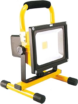 【中古】NEXcell ネクセル LED充電式投光器・台座マグネット付 GD-F026-3Y(20W)
