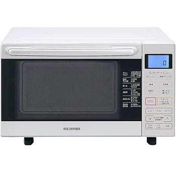 【中古】［非常に良い］アイリスオーヤマ オーブンレンジ 18L フラットテーブル ホワイト MO-F1801｜スカーレット2021