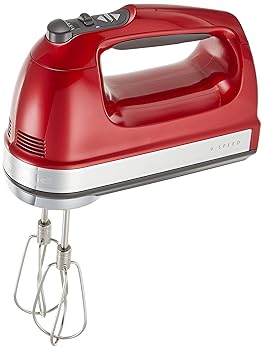 【中古】［非常に良い］キッチンエイド(Kitchen Aid) 9段階ハンドミキサー キャンディアップル KHM928CA
