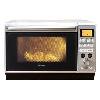 【中古】［非常に良い］アイリスオーヤマ 過熱水蒸気 スチームオーブンレンジ 24L ホワイト MO-F2402｜スカーレット2021