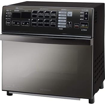 【中古】アイリスオーヤマ リクック熱風オーブン オーブンレンジ ノンフライ 電子レンジ コンベクション トースト リクック スチーム ヘルシー 簡単調理|スカーレット2021