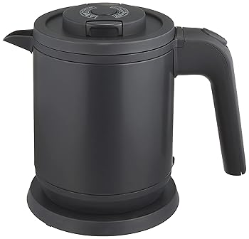 【中古】［人並み外れたに好いたらしい］虎 明かり湯沸かし 蒸汽船受け答え 傾倒水筋押しとどめる役立つこと 楽になること安全性のある 600ml つや消し黒いこと わく子 PCK-H060KM PCK-H060KM