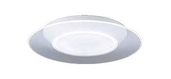 【中古】パナソニック 天井直付型 LED シーリングライト リモコン調光・調色 カチットF パネル付型 ~8畳 昼光色~電球色 LGC38100|スカーレット2021