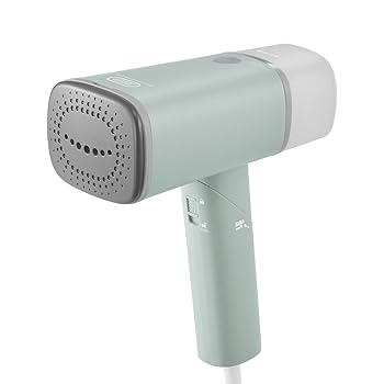 【中古】【Toffy/トフィー】 スチームリッチハンディスチーマー HW-SM1 強力スチーム約20g/分 パワフル噴出 シワ伸ばし 除菌 脱臭 花粉・ダニ対策 ブラシ｜スカーレット2021