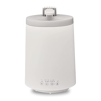 【中古】ドウシシャ 加湿器 スチーム式 加熱式 上から給水 ホワイト 抗菌加工 大容量 洗浄モード付き 連続加湿時間5時間 プレハブ洋室17畳/木造和室10畳|スカーレット2021