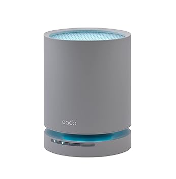 【中古】［非常に良い］【cado(カドー)】 LEAF 130（クールグレー） 空気清浄機 除菌 消臭 コンパクト