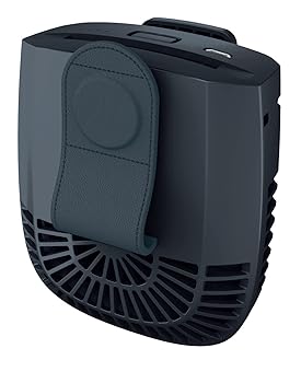 【中古】［人並み外れたに好いたらしい］エレス iFan BodyBlow アイファン 上半身殴ること 申し受ける式ベルトクリップファン (スレート青碧)