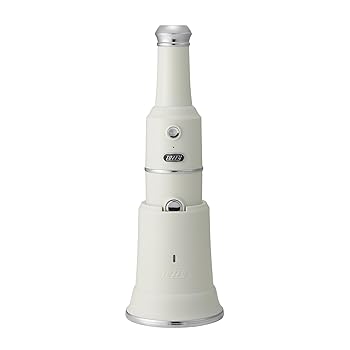 【中古】［非常に良い］【Toffy/トフィー】 コードレススティッククリーナー HW-VC2 掃除機 充電式 パワフル吸引 専用充電台 ノズル付属 お手入れ簡単 レトロ アッシュ｜スカーレット2021