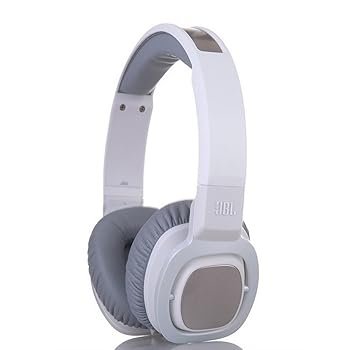 【中古】［非常に良い］JBL J55 高性能オンイヤーヘッドフォン JBLドライバーと回転可能なイヤーカップ付き ホワイト