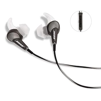【中古】［非常に良い］Bose QuietComfortシリーズ イヤホン ノイズキャンセリング iPhone iPod iPad対応リモコン マイク付き QuietComfort20i 国内正規品