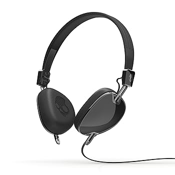 【中古】【国内正規品】 Skullcandy スカルキャンディー オンイヤー型ヘッドホン NAVIGATOR ナビゲーター NAVIGATOR BLACK ブラック J5AVDM-161