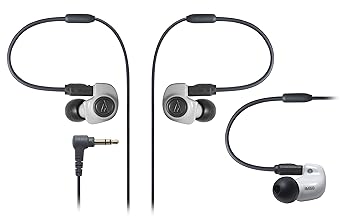 【中古】［非常に良い］audio-technica IM Series カナル型モニターイヤホン デュアル・シンフォニックドライバー ホワイト ATH-IM50 WH