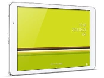 【中古】HUAWEI(ファーウェイ) Qua tab 02 16GB パウダーホワイト HWT31 au