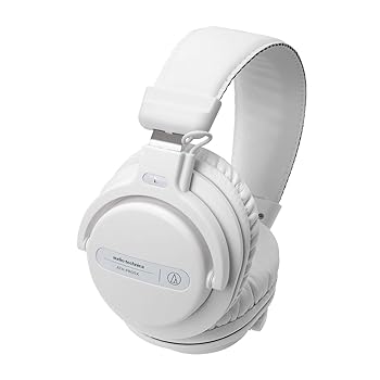 【中古】オーディオテクニカ ATH-PRO5X WH ヘッドホン 有線 DJ 密閉型 ホワイト