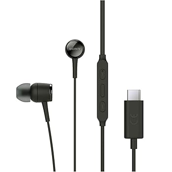 【中古】［非常に良い］ソニー ステレオイヤホン USB Type-C接続専用/ハイレゾ対応/操作ボタン・マイク付 2019年モデル 360 Reality Audio認定モデル STH50C｜スカーレット2021