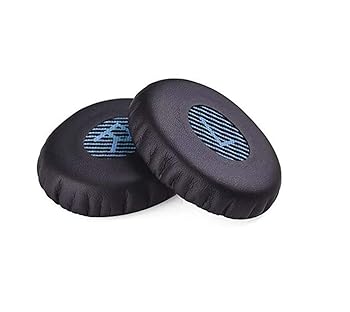 【中古】ヘッドホン交換用イヤーパッド ヘッドホンパッド Bose OE2 OE2I SoundTrue 用の対応 耳パッド PCduoduo (LR ブラック)
