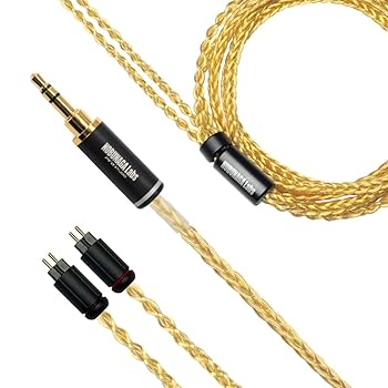 【中古】［人並み外れたに好いたらしい］NOBUNAGA Labs Enkidu (エンキドゥ) 【3.5粍ステレオミニ/カスタムIEM2pin】NLS-EKD ゴールド