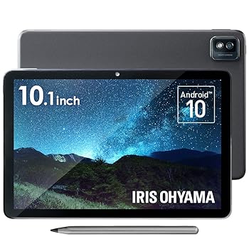 【中古】アイリスオーヤマ タブレット LUCA 10.1インチ Android 10 wi-fi対応 32GB 8コアCPU TM101N1-B