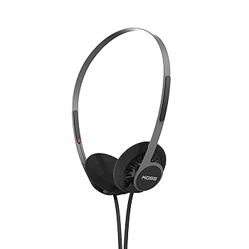 【中古】［非常に良い］Koss KPH40 ユーティリティ オンイヤーヘッドホン 取り外し可能なコードシステム 超軽量設計 (ステルスブラック)｜スカーレット2021
