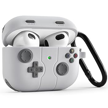 【中古】［非常に良い］CAGOS AirPods 3ケース 2021 AirPods 第3世代専用カバー エアーポッズ3 ケー ス 分離式 シリコン 3D 漫画 AirPods3保護 分離式 おしゃれ カラビ