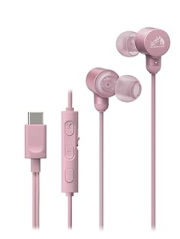 【中古】［非常に良い］JVCケンウッド Victor HA-FR29UC-P イヤホン 有線 マイク付き ハイレゾ キャリングポーチ タイプC カナル型 USB Type-C 1.2m ピンク